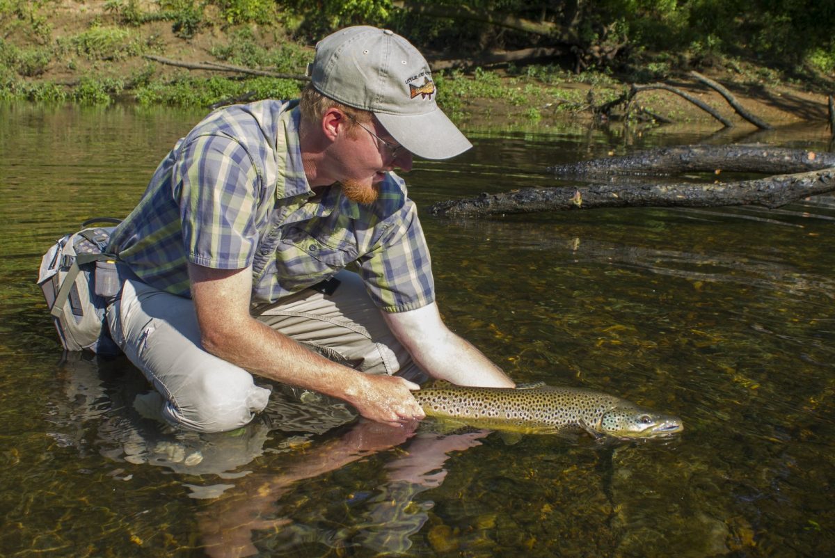 Caney Fork River Fly Fishing Guide David Knapp's Trout Zone Anglers