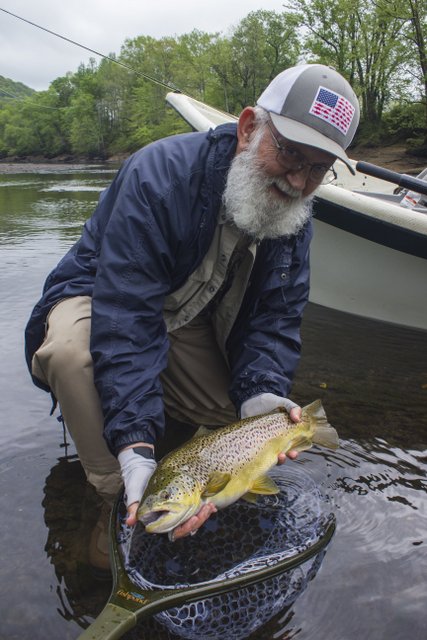 Caney Fork River big trophy brown trout